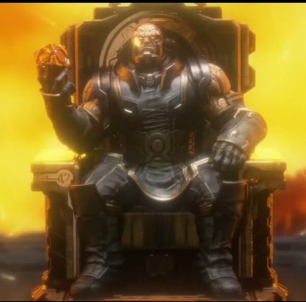 Darkseid (On Throne), Justice League, Prime 1 Studio, Pre-Painted, 1/4